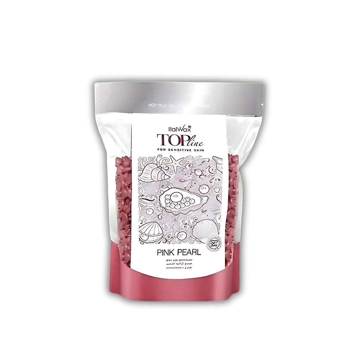 ITALWAX - TOPLine PINK PEARL Wax for face and body , 750g - FRAU STORE USA