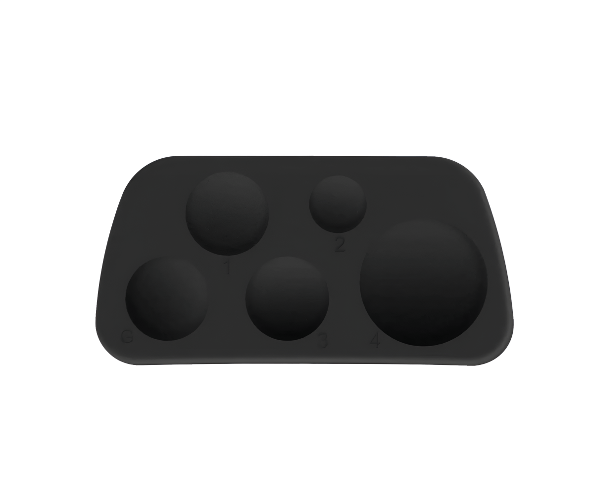 LAMI YAMI - Silicone Palette for lamination , Black color - FRAU STORE USA