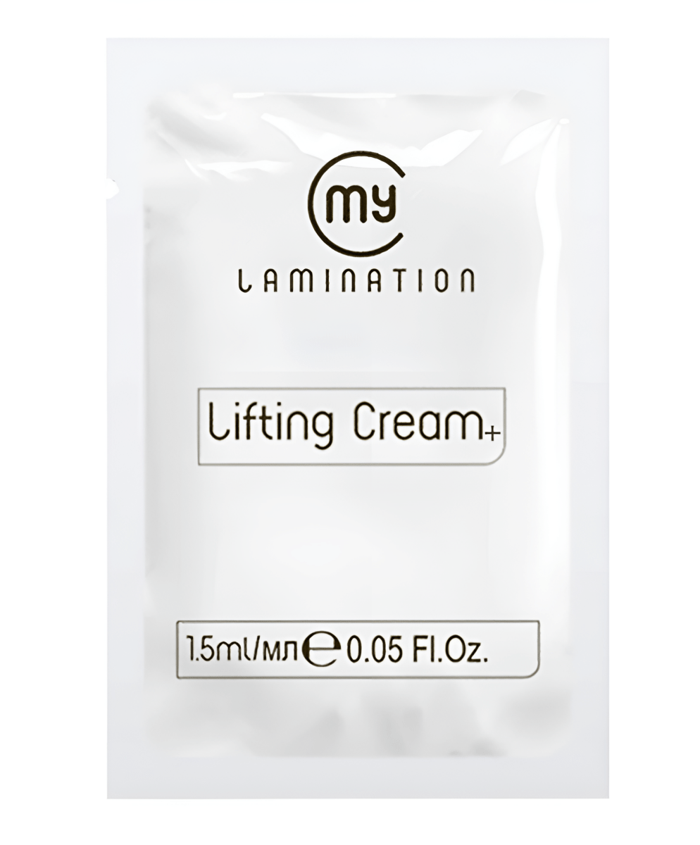 MY LAMINATION - Brow and lash lamination lifting cream , Step 1 , in sachet 1.5 ml - FRAU STORE USA