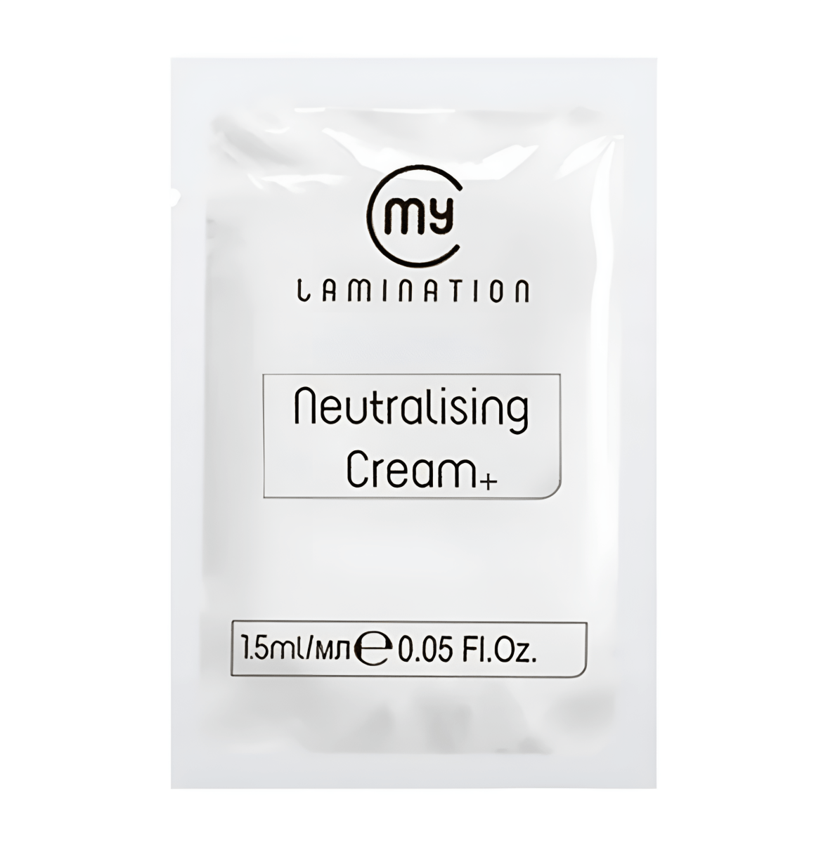 MY LAMINATION - Lamination Neutralizing Cream , Step 2, in sachet 1.5 ml , Brow Lift - FRAU STORE USA