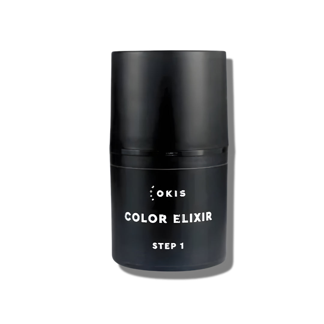 OKIS Color Elixir Step 1 30 ml - step one in color pigment removal for eyebrows - Buy Frau Store USA