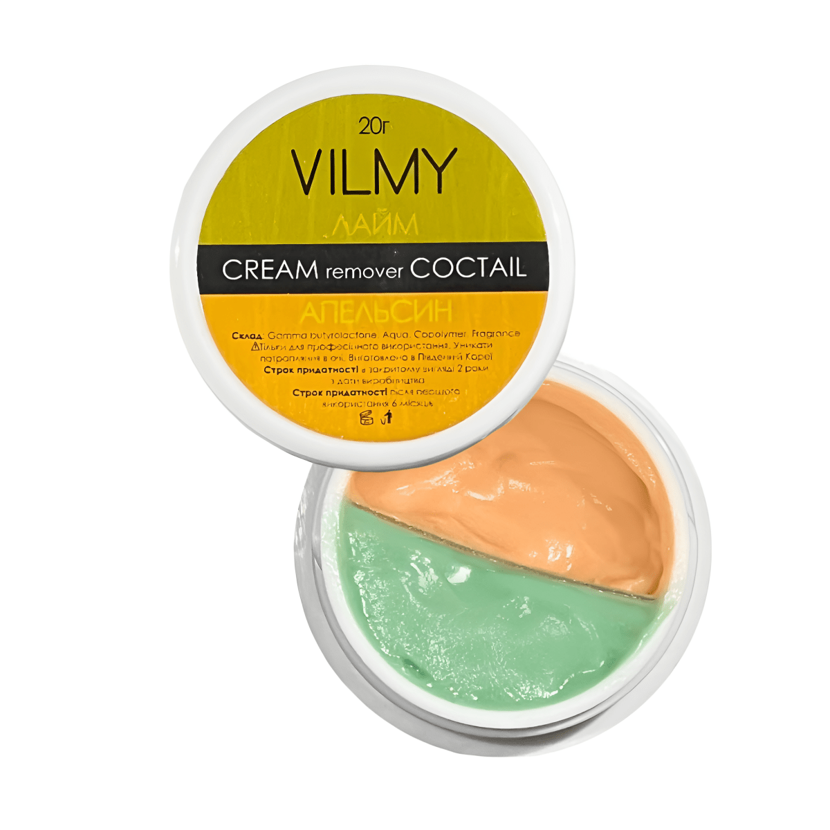 VILMY - Eyelash Extensions Glue Cream Remover COCKTAIL, 20g - FRAU STORE USA