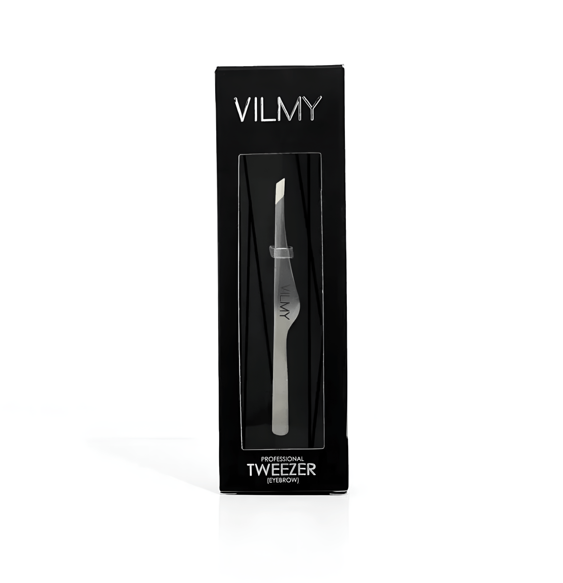 VILMY - Tweezer for eyebrows, curly, (beveled) SW - FRAU STORE USA