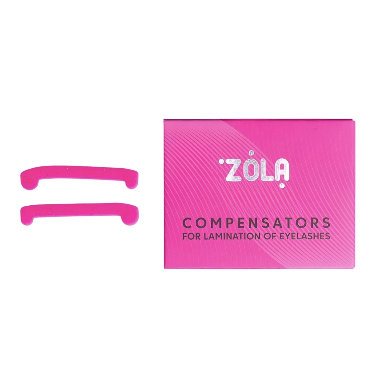 ZOLA Compensators for lash lift lamination PINK 1 pair - FRAU STORE USA