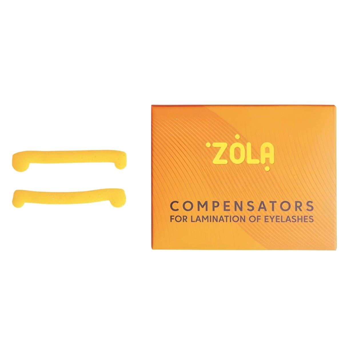 ZOLA Compensators for lash lift lamination YELLOW 1 pair - FRAU STORE USA