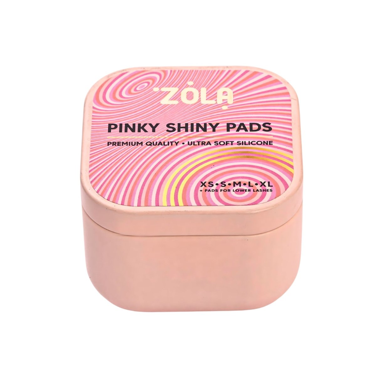 ZOLA Lash Lift Lamination Silicone Pads Pinky Shiny (XS, S, M, L, XL) 6 pairs - FRAU STORE USA