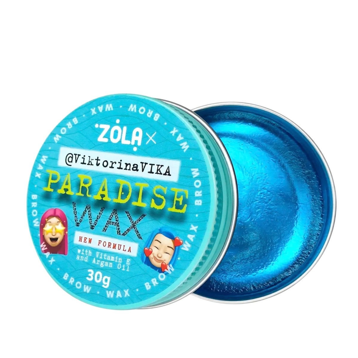 ZOLA Viktorina Vika Paradise Eyebrow Wax 30g - FRAU STORE USA